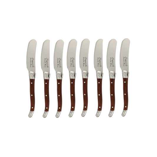 Laguiole Spreaders, Set of 8, Pakkawood