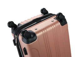 Geoffrey Beene Colorado 4 Pc Luggage Set, Blush