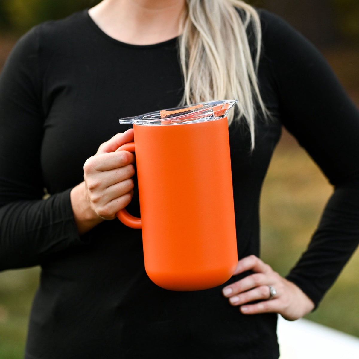  Served Served Vacuum-Insulated Pitcher (2L) - Tangerine - Default Title - Bonton