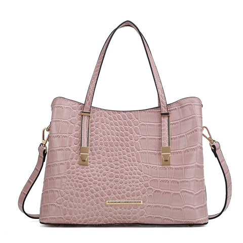 Aurelia Embossed Shoulder Bag
