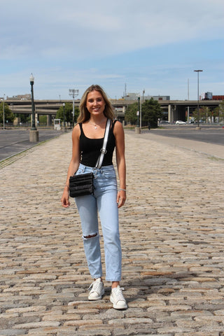 Allie Puffer 4-in-1 Bag Black- Preorder for 3/1/25 Shipdate