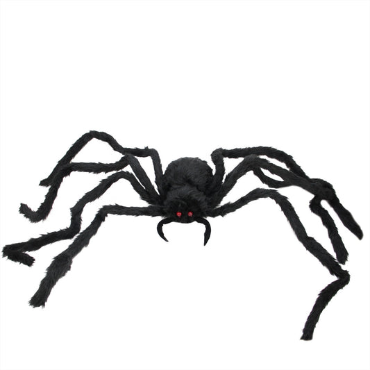 LED Flashing Eyes Spider Halloween Decoration - 48"