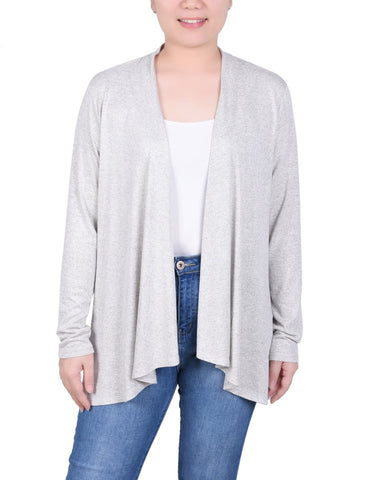 Petite Long Sleeve Swing Cardigan