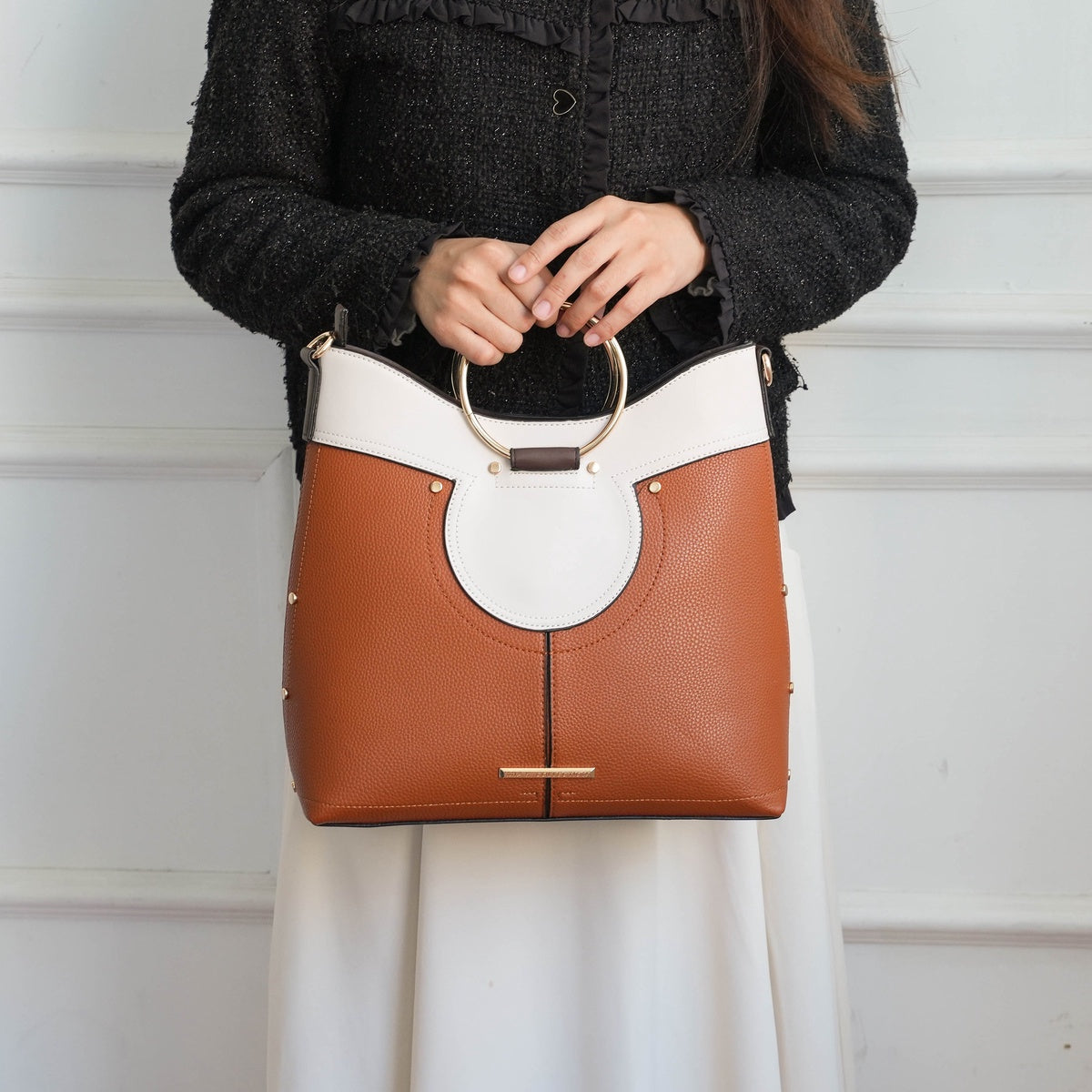  MKF Collection Kylie Shoulder Bag - Black - Bonton