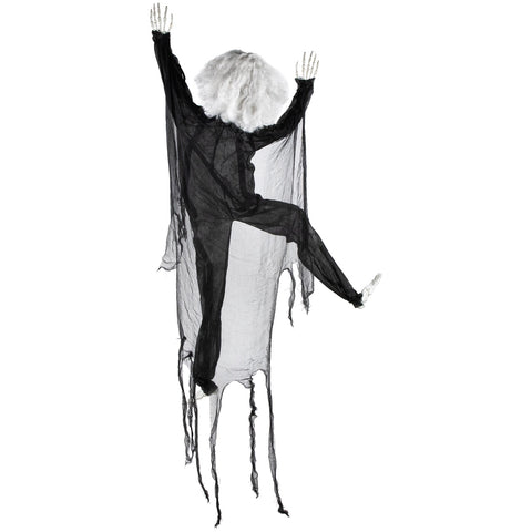 Climbing Dead Zombie Halloween Wall Hanging Decoration - 4.5'
