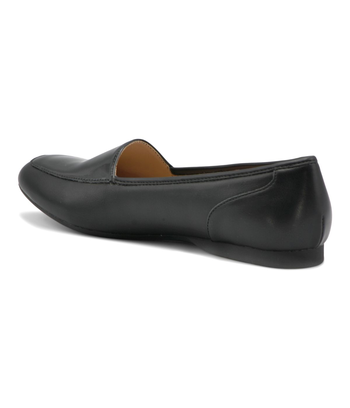  Edith Moc Toe Slip On Flats Black - Black - Bonton