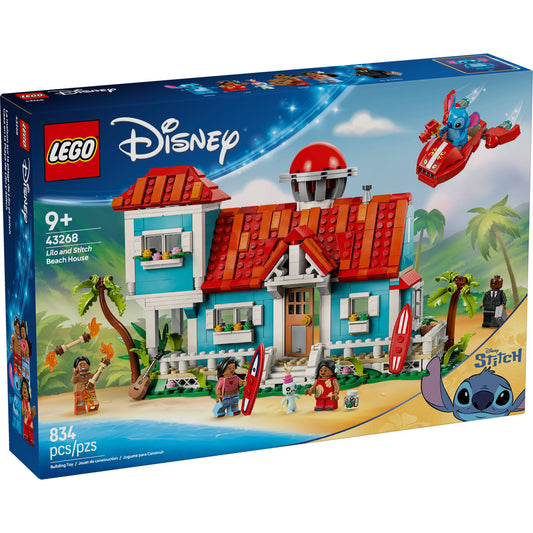 LEGO® ǀ Disney Lilo and Stitch Beach House Building Kit Playset 43268