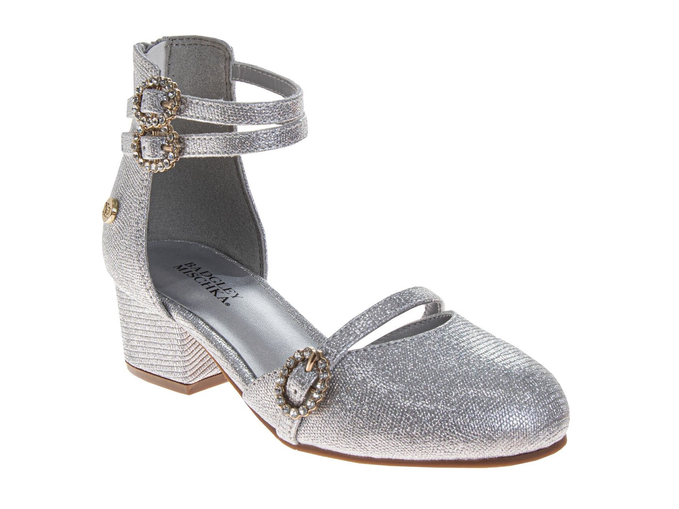  Josmo Badgley Mischka Girls' Toddler Heels Classy Dress Shoes - 1 - Bonton