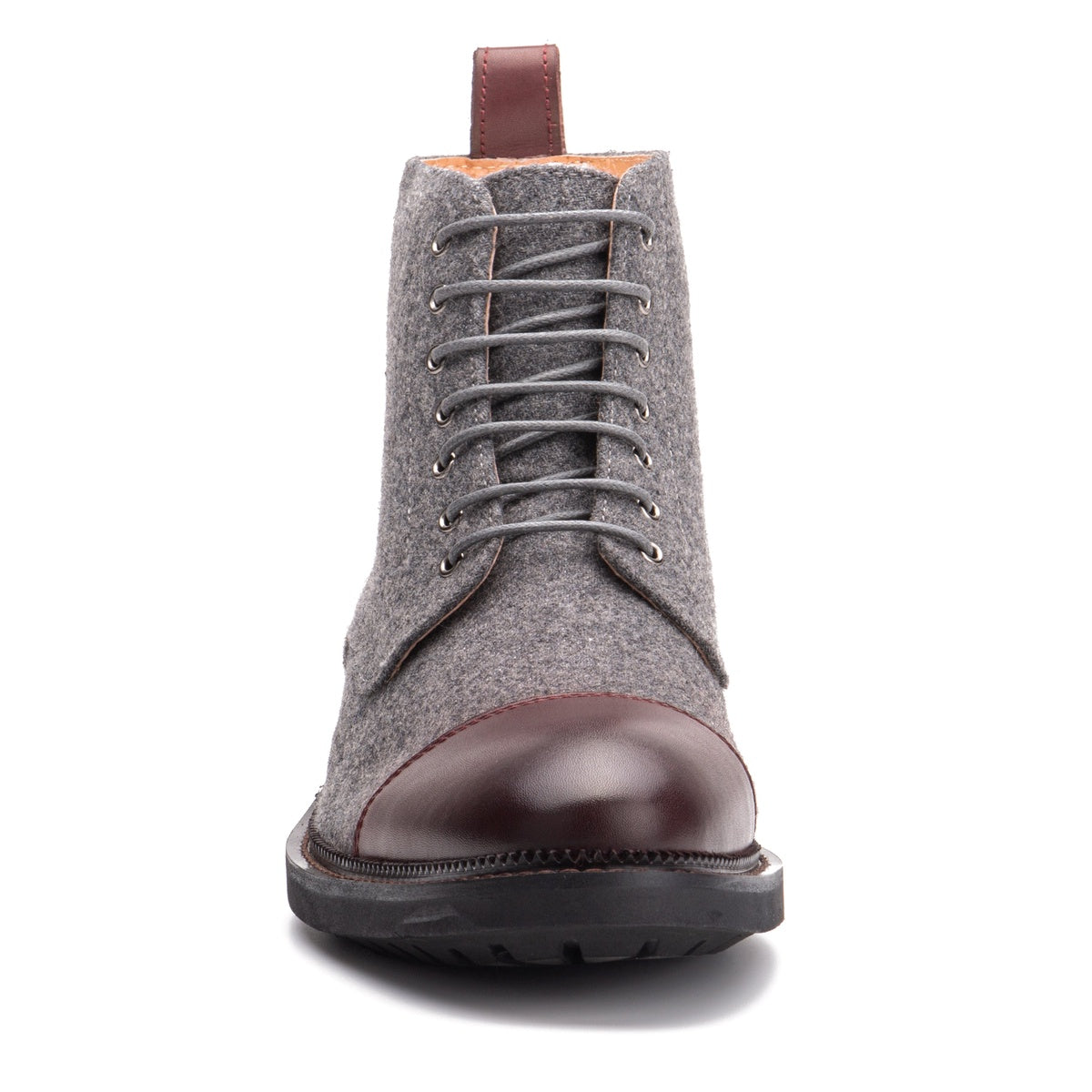  Vintage Foundry Co. Vintage Foundry Co. Men's Remington Dress Boots - BURGUNDY - Bonton