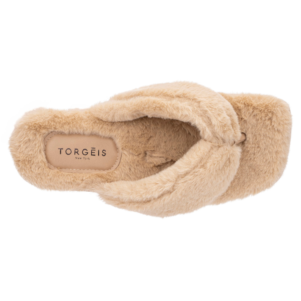  Torgeis Women's Rosa Furry Slides - Natural - Bonton