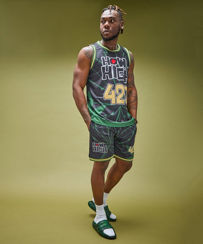 How High Basketball Short - Black