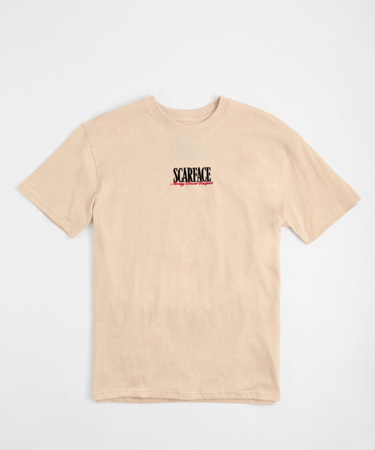 Scarface Logo Back Print Short Sleeve Tee