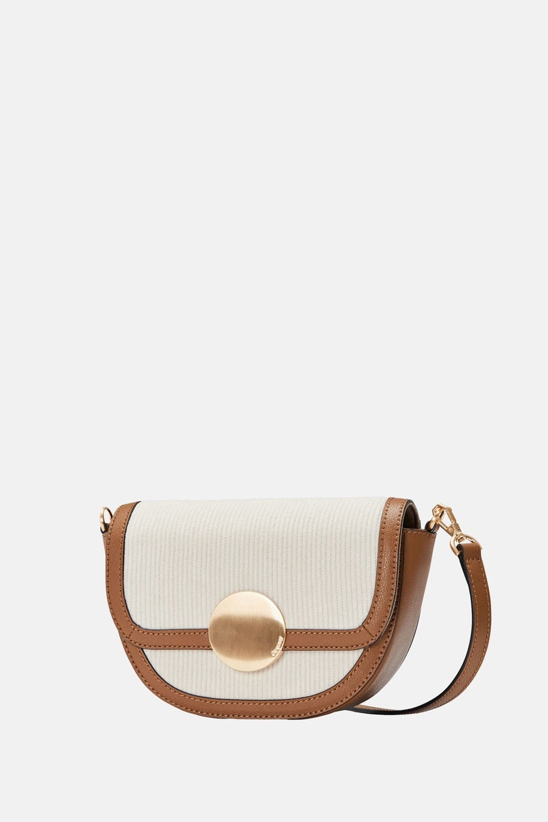  Oryany Oryany - Lottie Canvas Crossbody Small Handbags - Sand Brown - Default Title - Bonton