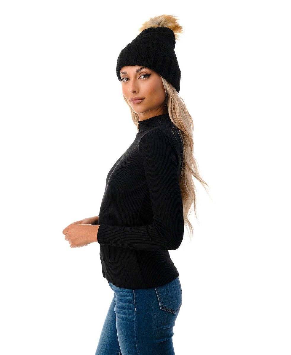  Marcus Adler The Aria Beanie - Black - Bonton