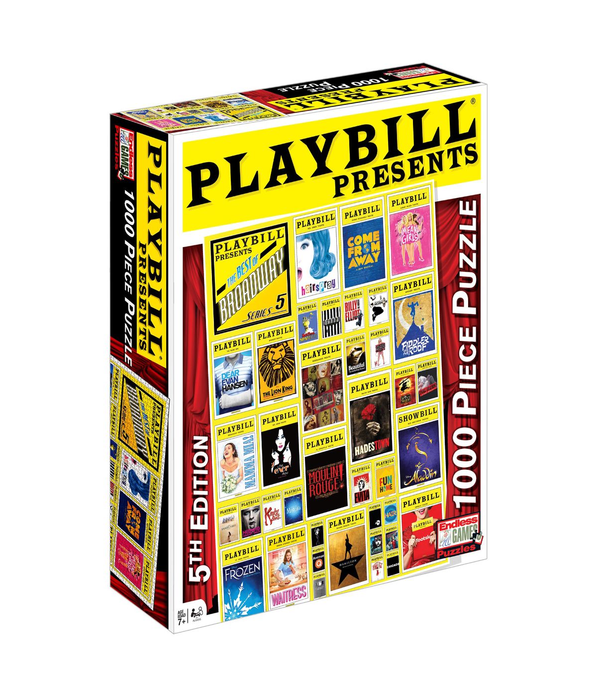  Playbill Presents - Best of Broadway Jigsaw Puzzle: 1000 Pcs Multi - Multi - Bonton