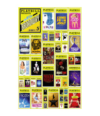 Playbill Presents - Best of Broadway Jigsaw Puzzle: 1000 Pcs Multi