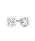  Kgs Jewels Inc 1/5 CTW Natural Diamond Solitaire Stud Earrings Set in 14K Gold with Screw Back (J/VS1-VS2) - White - Bonton