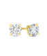  Kgs Jewels Inc 1/5 CTW Certified Diamond Stud Earrings in 14K Gold with Screw Back (J/I1-I2) - Yellow - Bonton