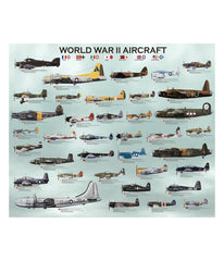 WWII Aircraft: 1000 Pcs Multi