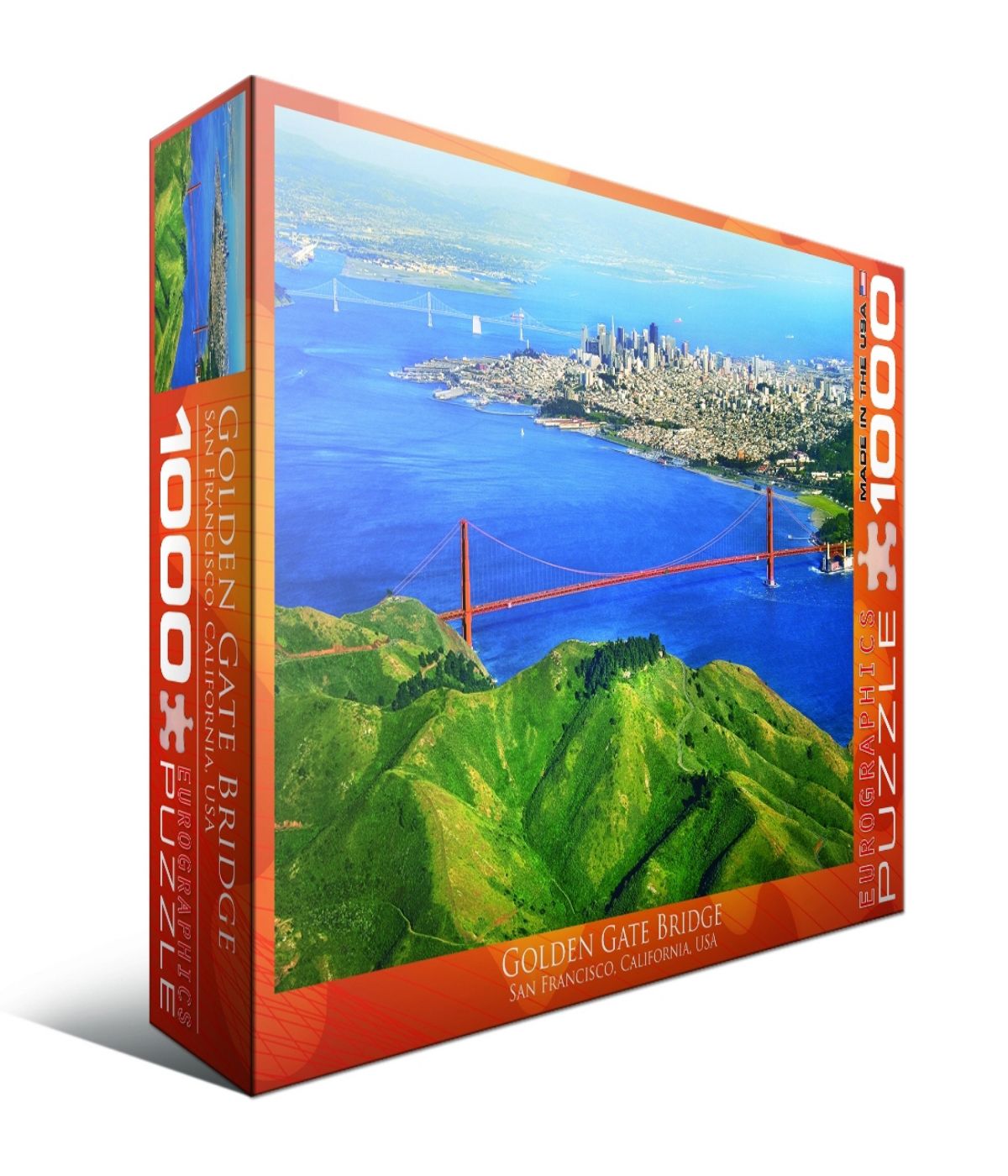  Golden Gate Bridge, San Francisco, California, USA: 1000 Pcs Multi - Multi - Bonton