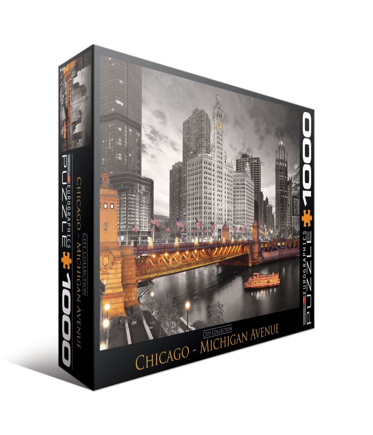  City Collection - Chicago - Michigan Avenue: 1000 Pcs Multi - Multi - Bonton