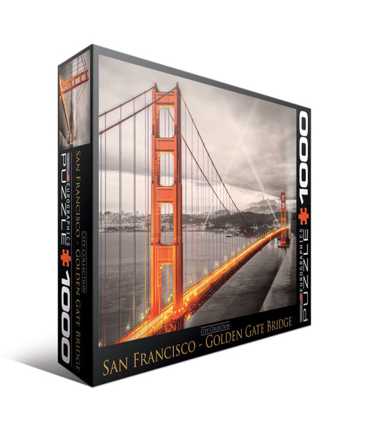 City Collection - San Francisco - Golden Gate Bridge: 1000 Pcs Multi