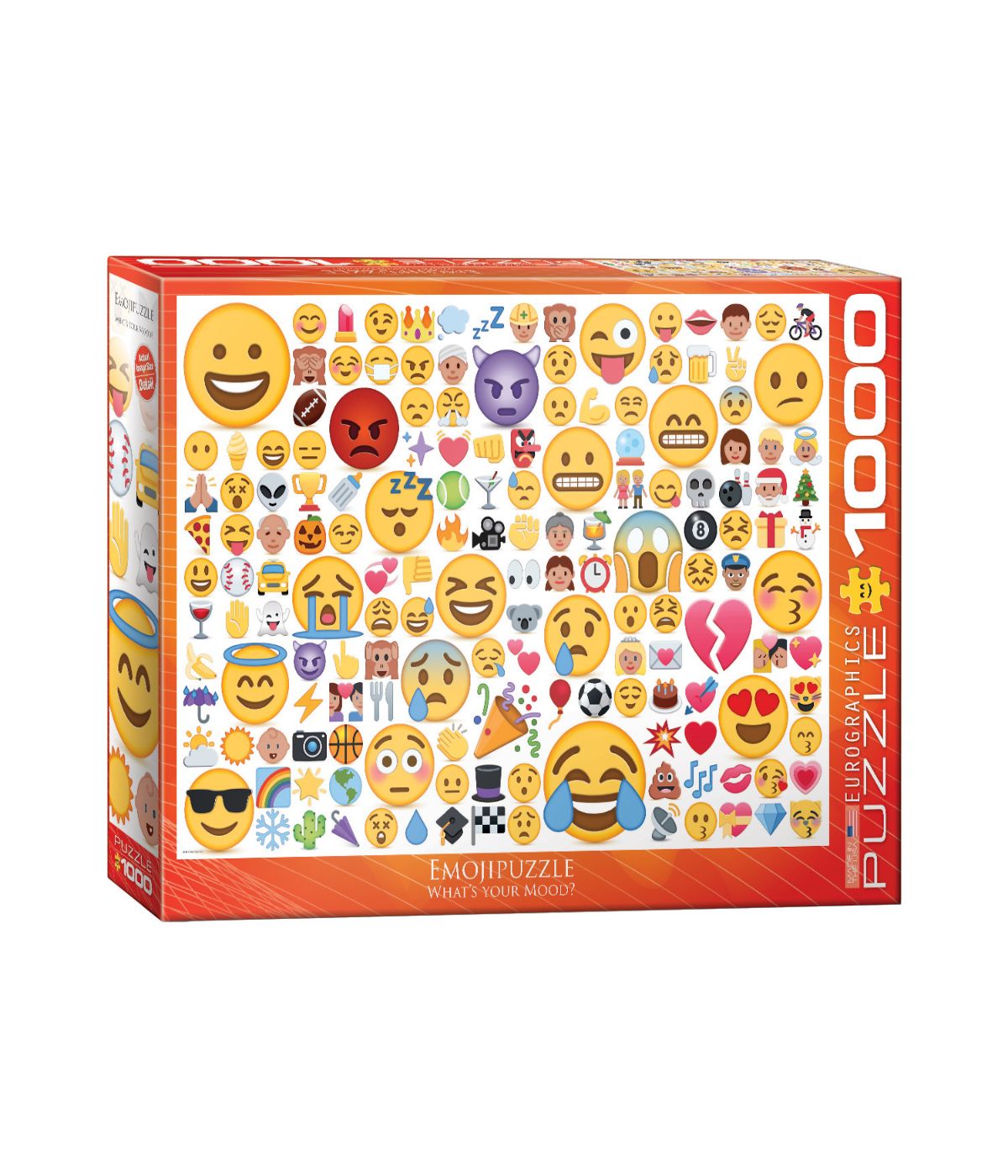  Emojipuzzle - What's Your Mood?: 1000 Pcs Multi - Multi - Bonton