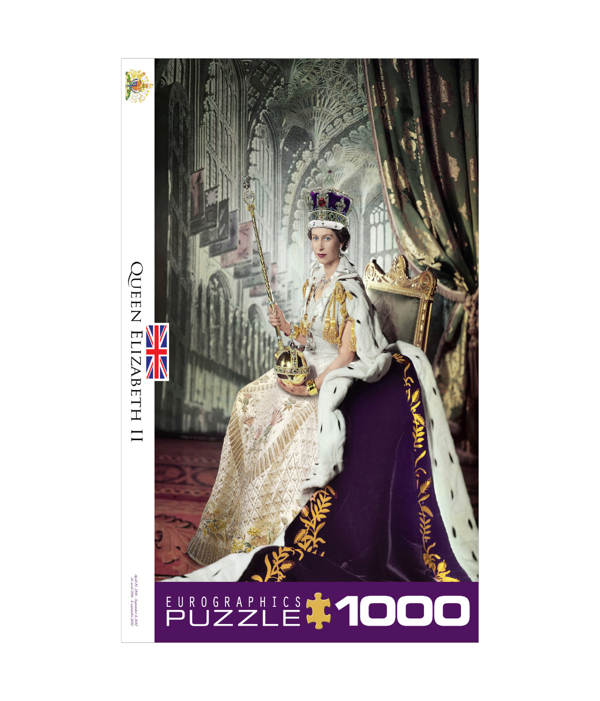  Queen Elizabeth II: 1000 Pcs Multi - Multi - Bonton