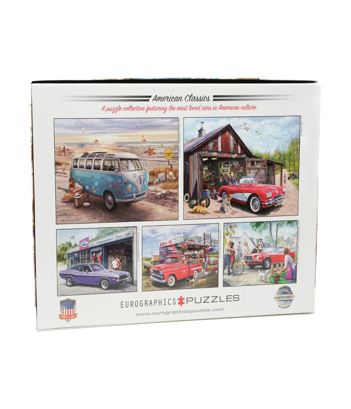  American Classics - The Love & Hope VW Bus by Greg Giordano: 1000 Pcs Multi - Multi - Bonton