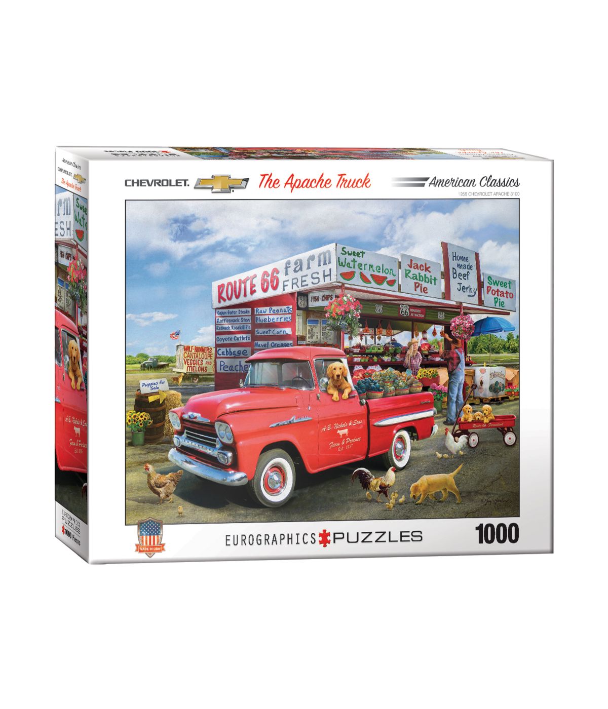  Greg Giordano - The Apache Truck: 1000 Pcs Multi - Multi - Bonton