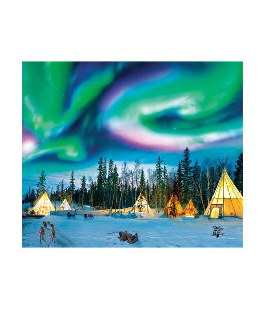 Northern Lights, Yellowknife: 1000 Pcs Multi