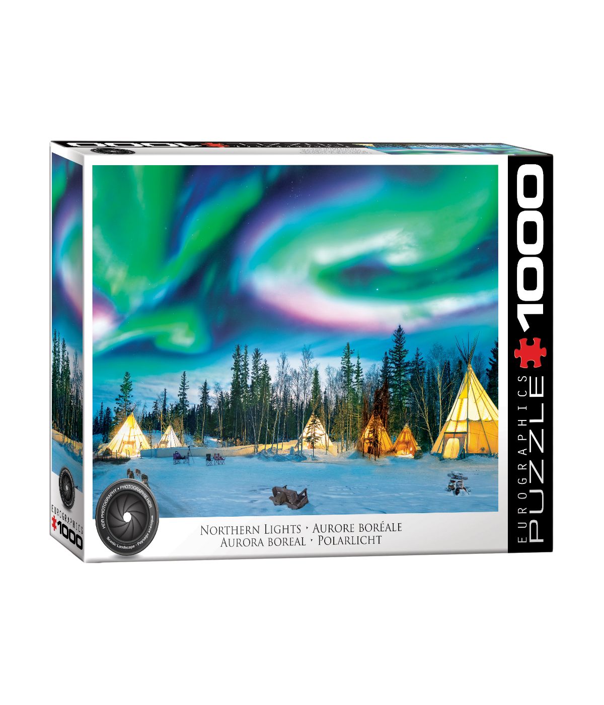  Northern Lights, Yellowknife: 1000 Pcs Multi - Multi - Bonton