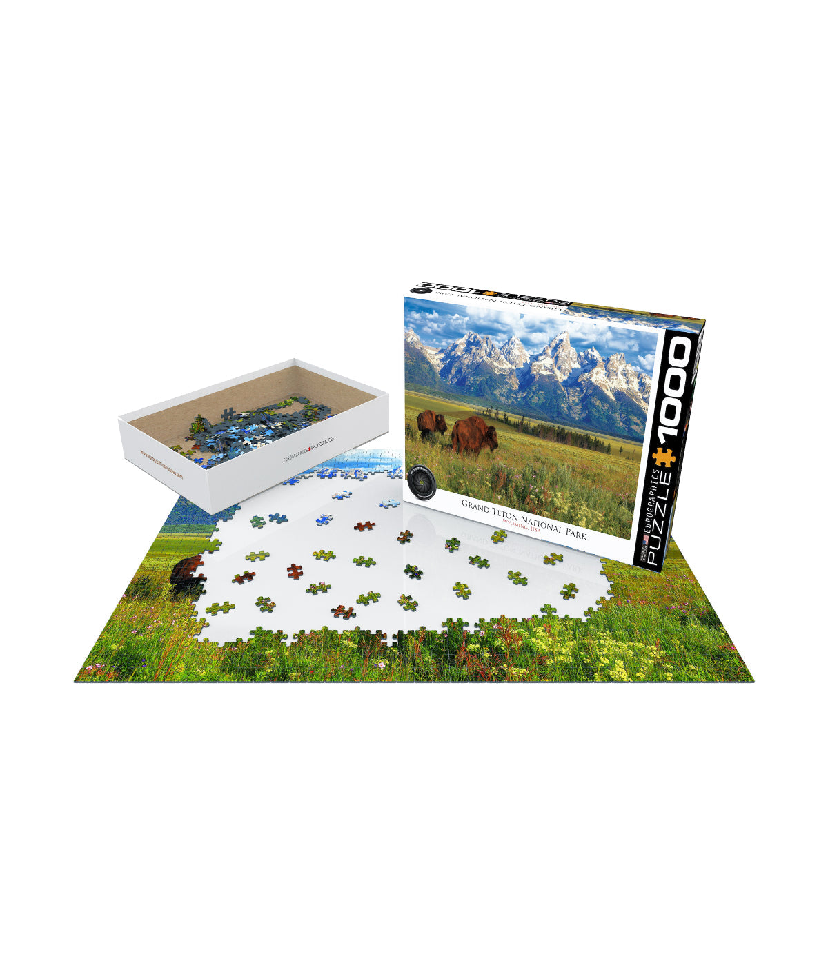  Steve Hinch - Grand Teton National Park, Wyoming, USA: 1000 Pcs Multi - Multi - Bonton