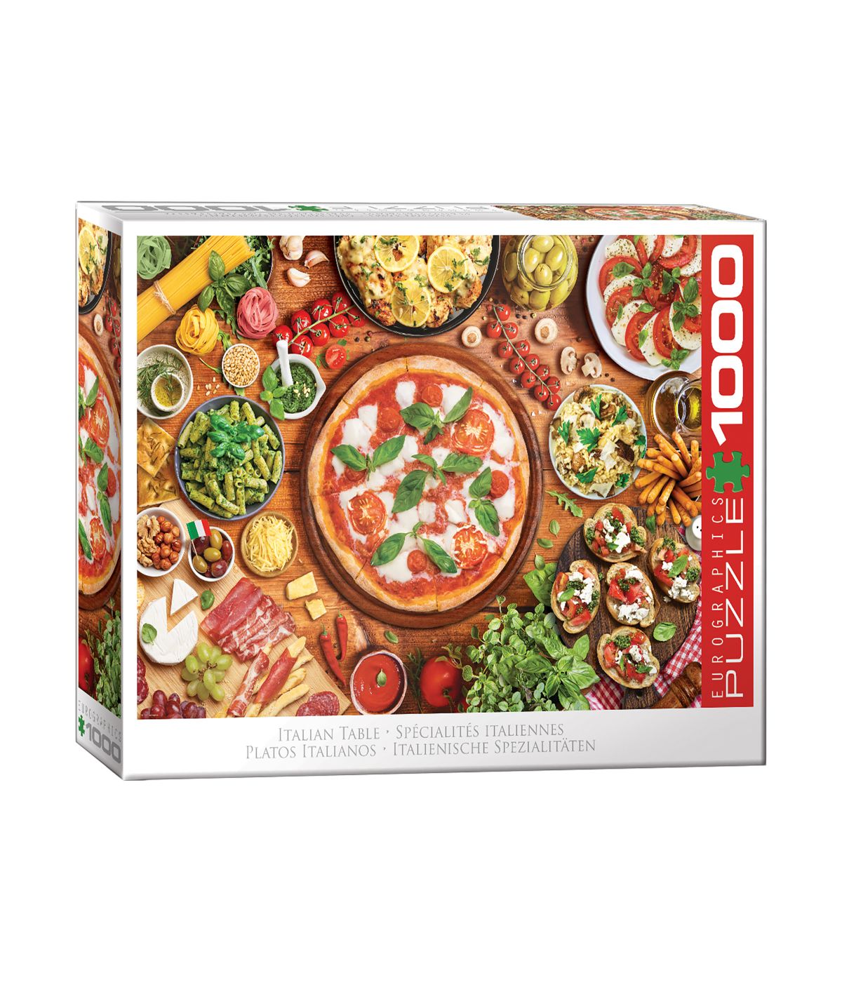  Flavors of the World - Italian Table: 1000 Pcs Multi - Multi - Bonton