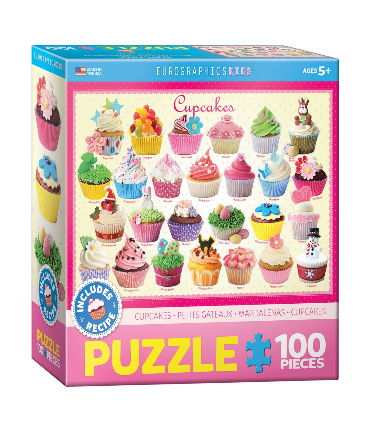  Play & Bake Cupcakes: 100 Pcs Multi - Multi - Bonton