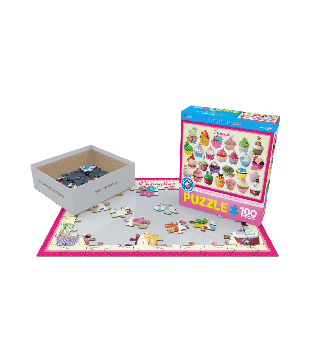  Play & Bake Cupcakes: 100 Pcs Multi - Multi - Bonton