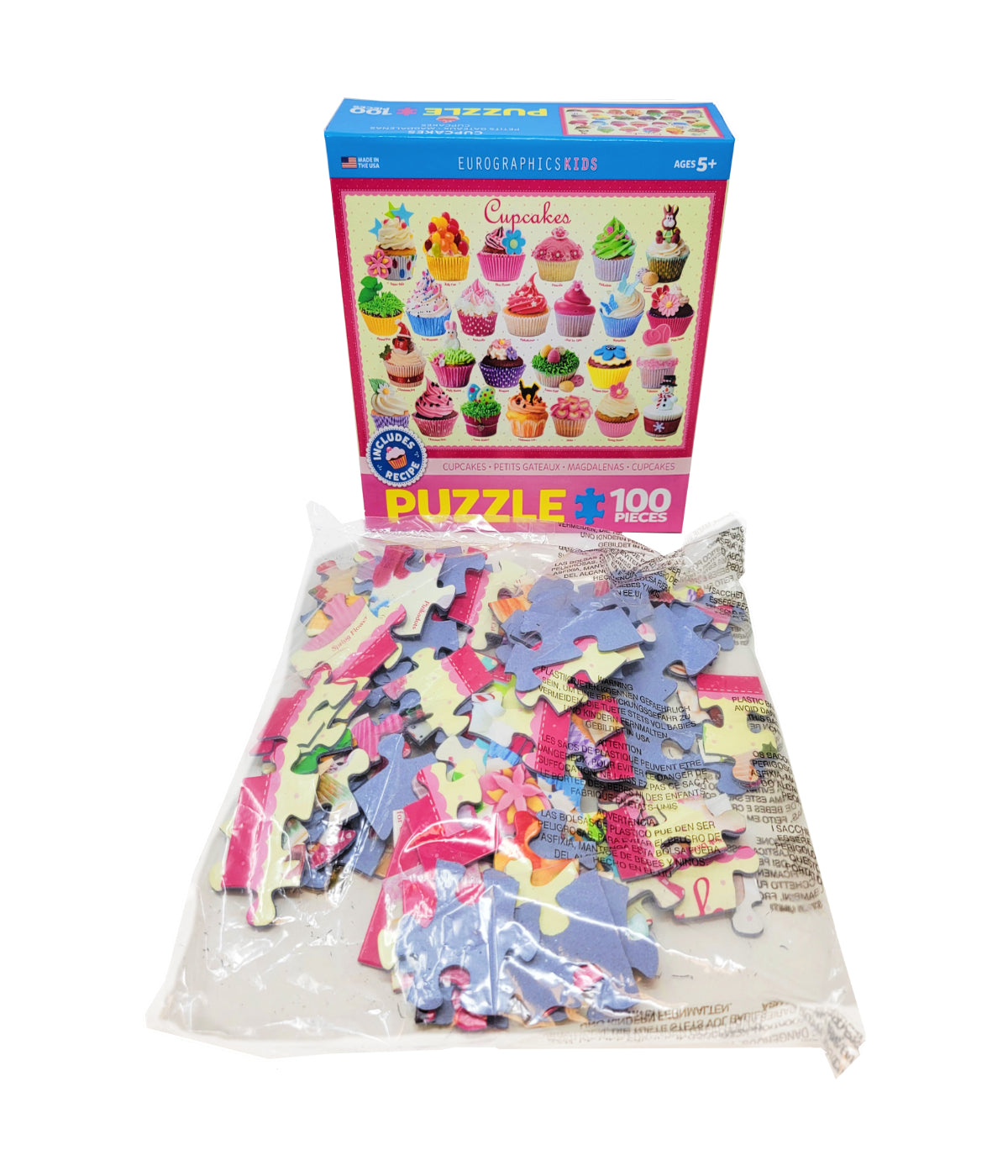  Play & Bake Cupcakes: 100 Pcs Multi - Multi - Bonton