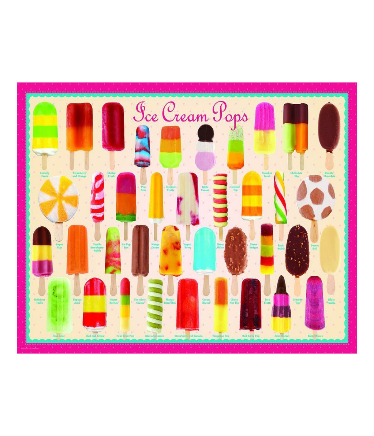  Play & Make Ice Cream Pops: 100 Pcs Multi - Multi - Bonton