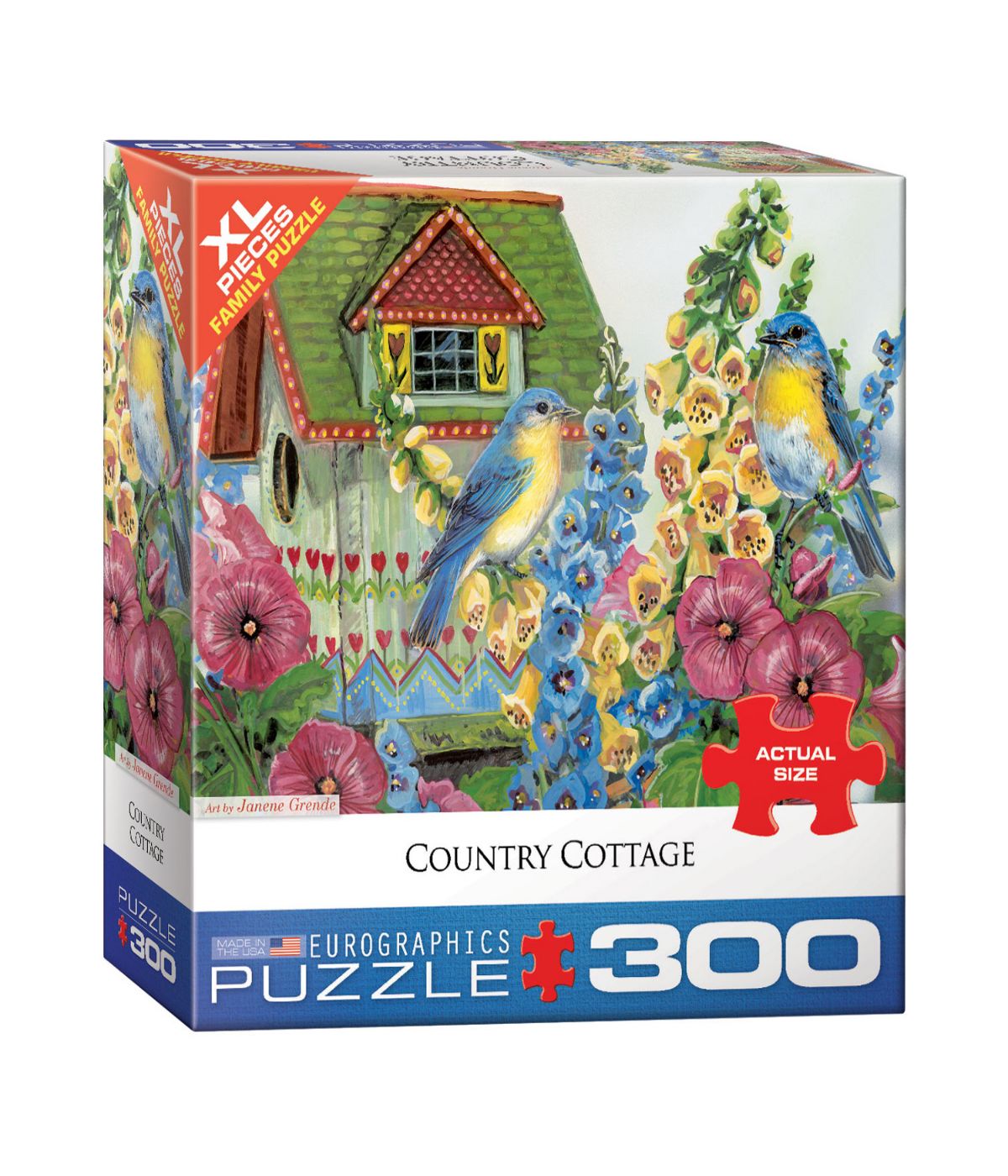  Janene Grendy - Country Cottage: 300 Pcs Multi - Multi - Bonton