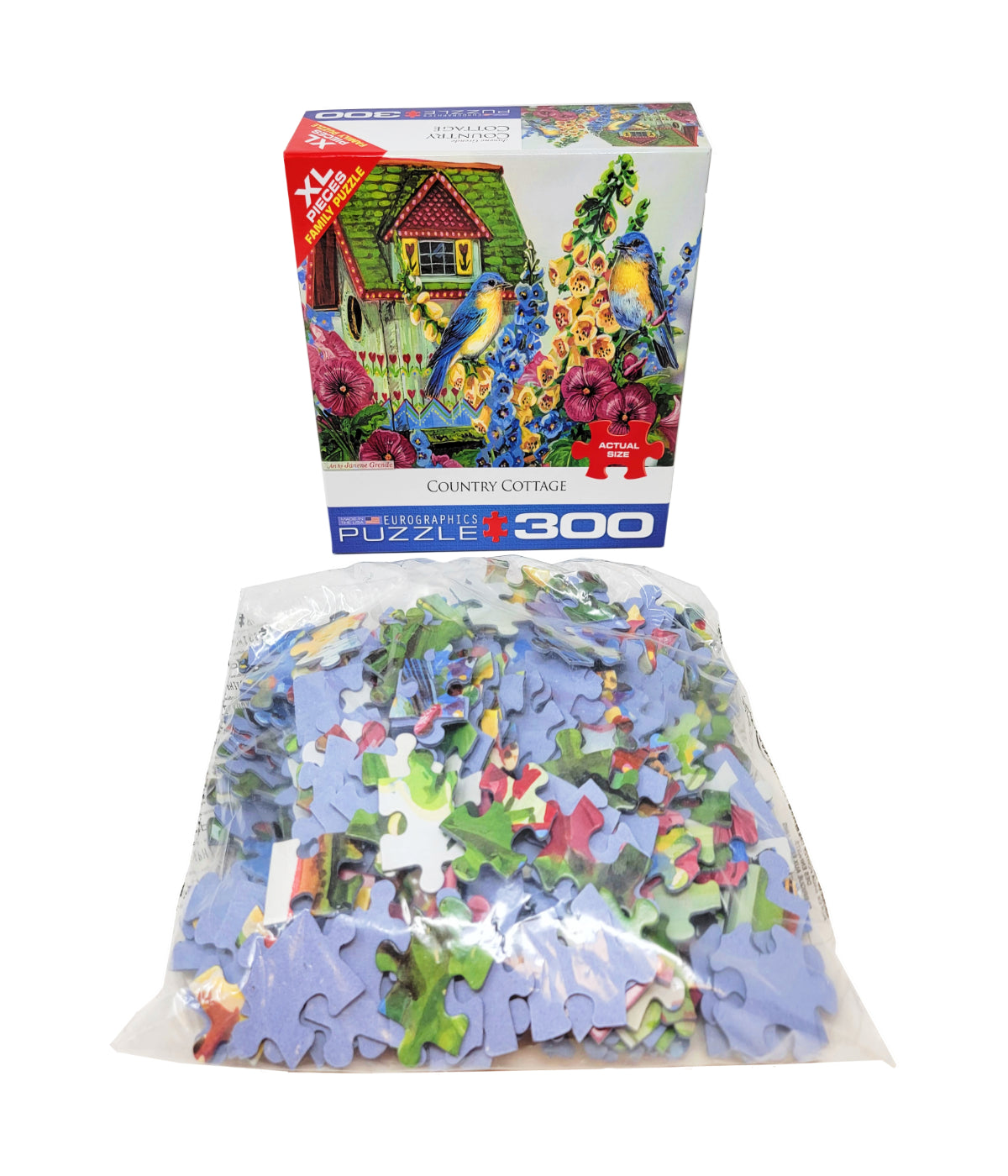  Janene Grendy - Country Cottage: 300 Pcs Multi - Multi - Bonton