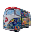 VW Wave Hopper Collectible Bus-Shaped Tin Puzzle: 550 Pcs Multi