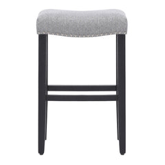 29" Upholstered Backless Bar Stool