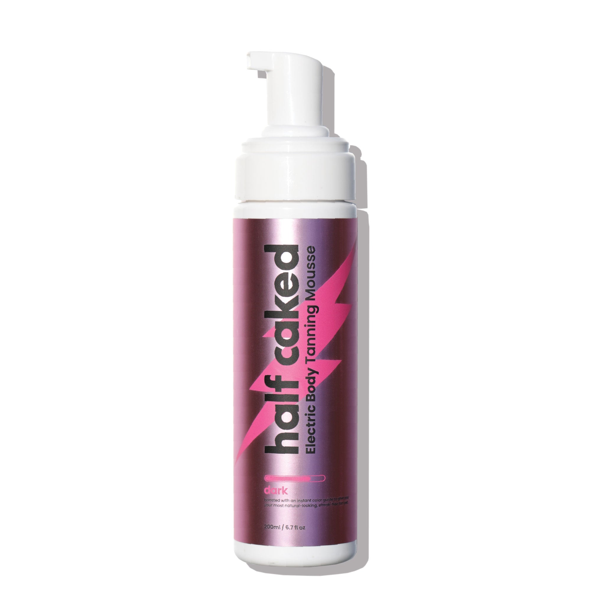 Half Caked Electric Body Tanning Mousse, Dark by Half Caked - Default Title - Bonton