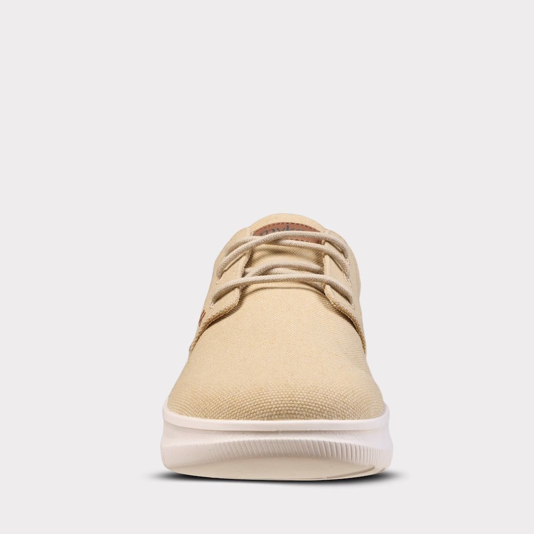  Mykos Emerson Men's Lace-Up Sneaker - Taupe - Bonton