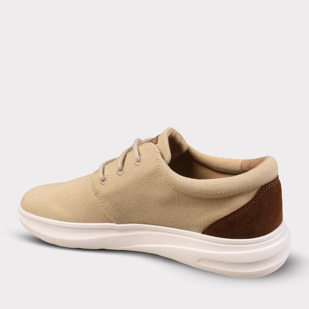  Mykos Emerson Men's Lace-Up Sneaker - Taupe - Bonton