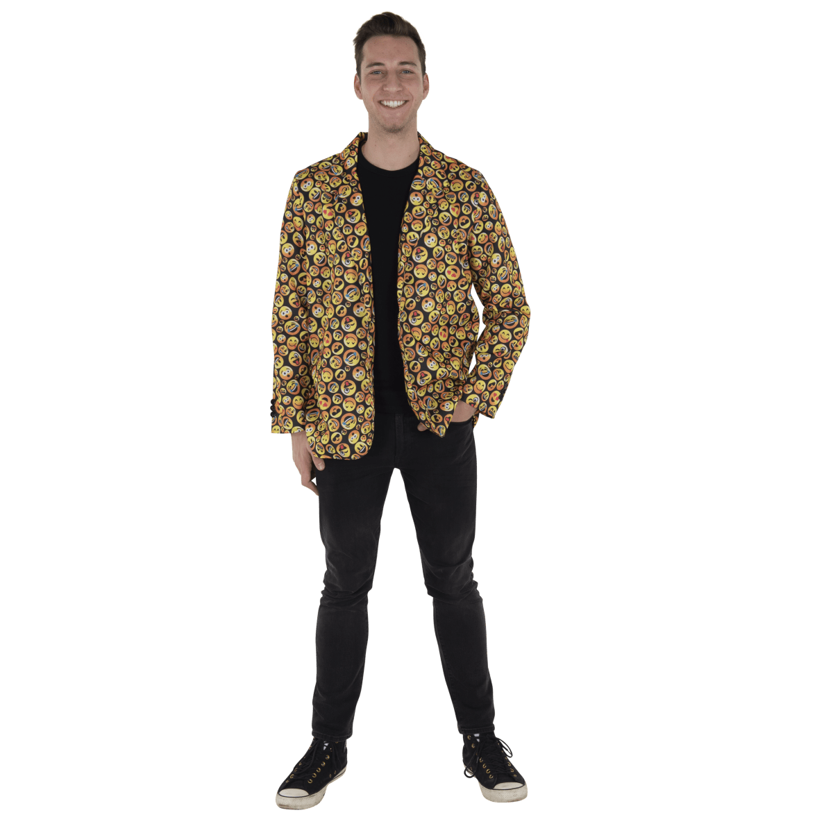  Dress Up America Emoji Jacket - Adults by Dress Up America - Large - Bonton