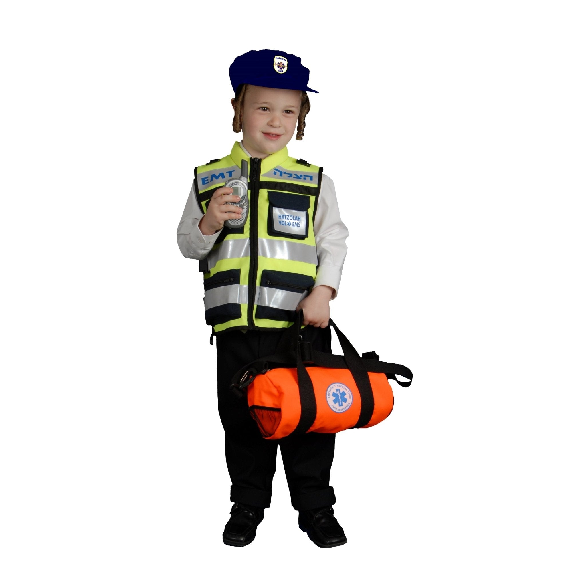  Dress Up America EMT Hatzolah Costume - Kids by Dress Up America - Large (12-14) - Bonton