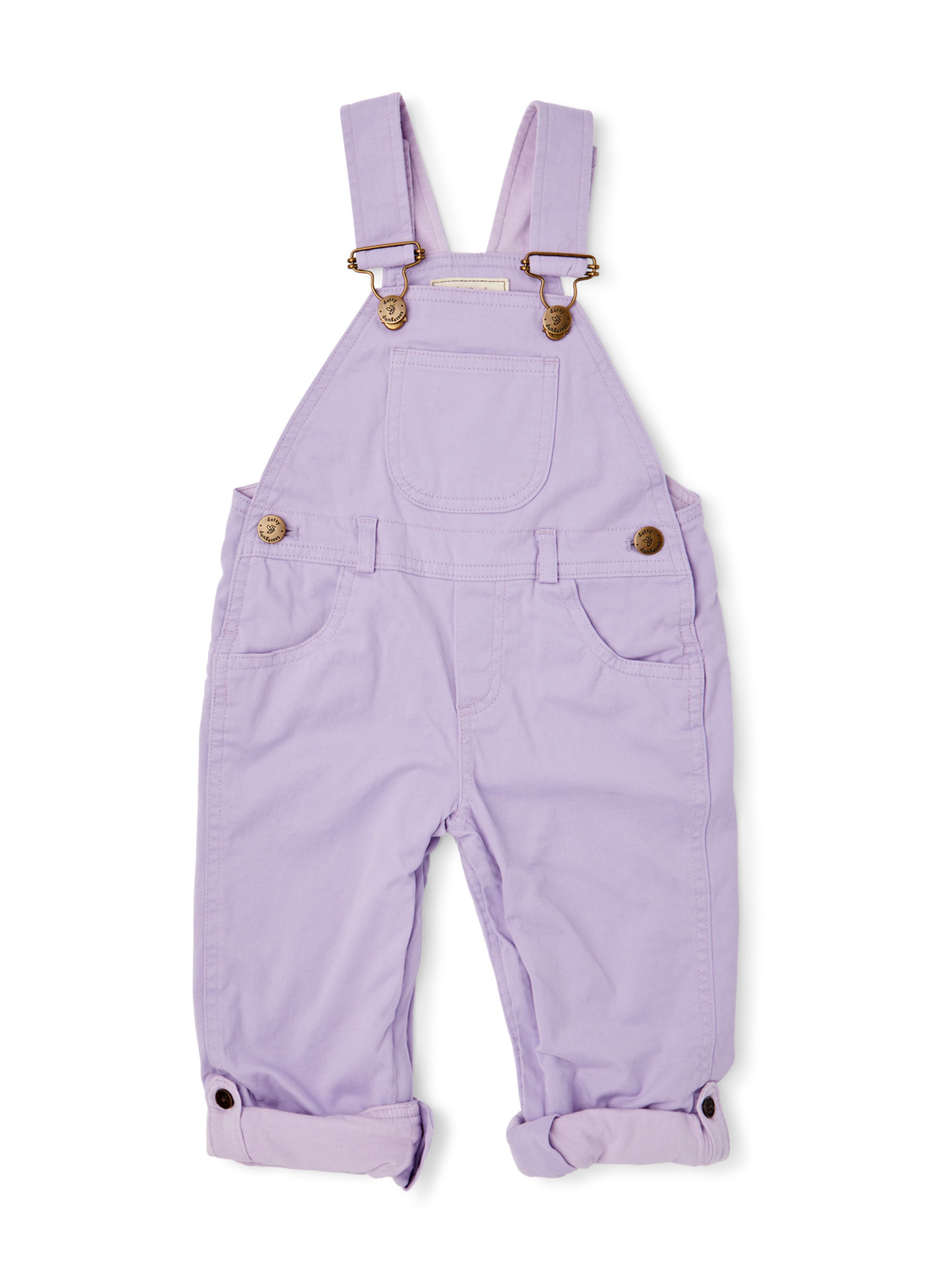  Dotty Dungarees Classic Summer Denim Overalls - Mint Green - Bonton