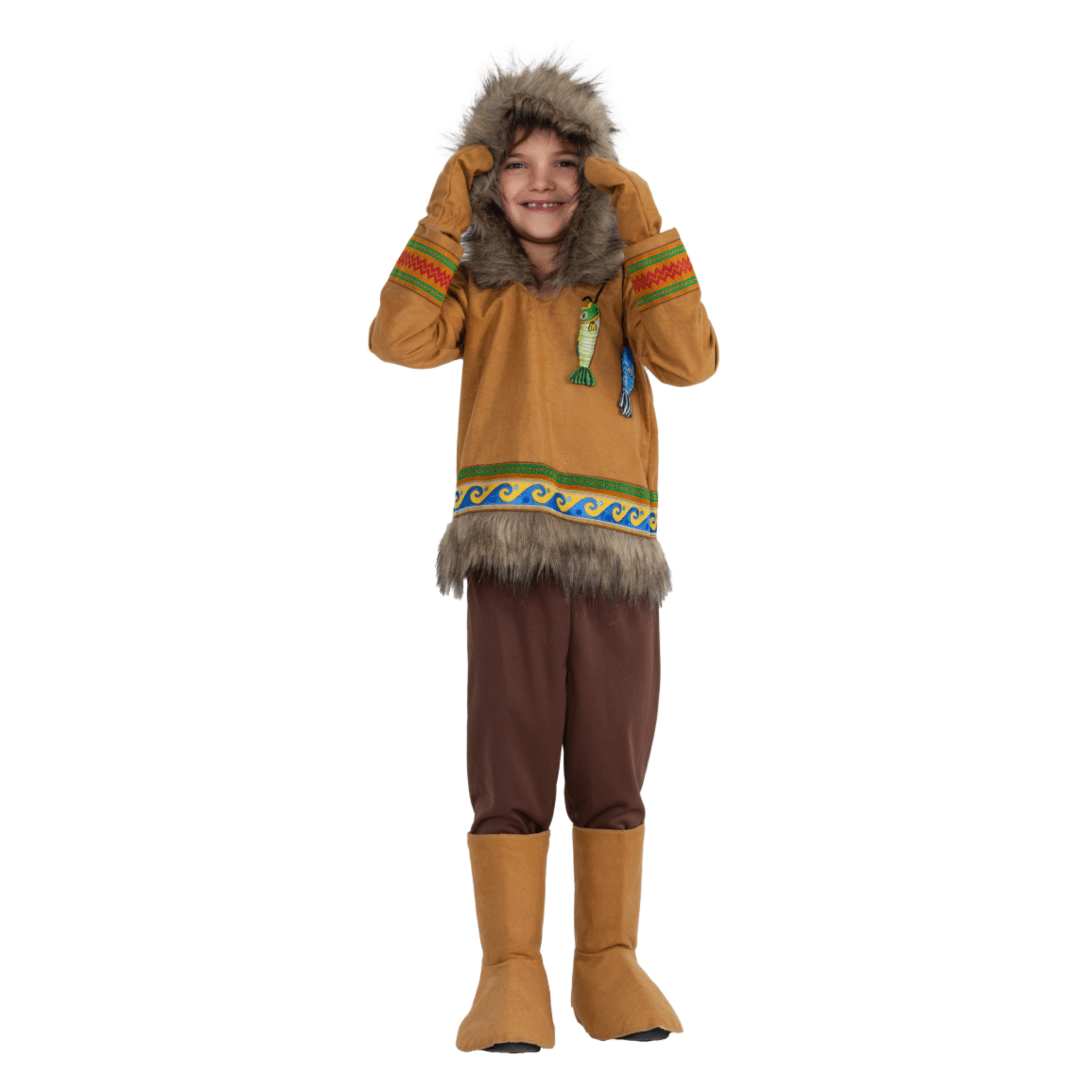  Dress Up America Eskimo Costume - Kids by Dress Up America - T2 (Toddler 1-2) - Bonton
