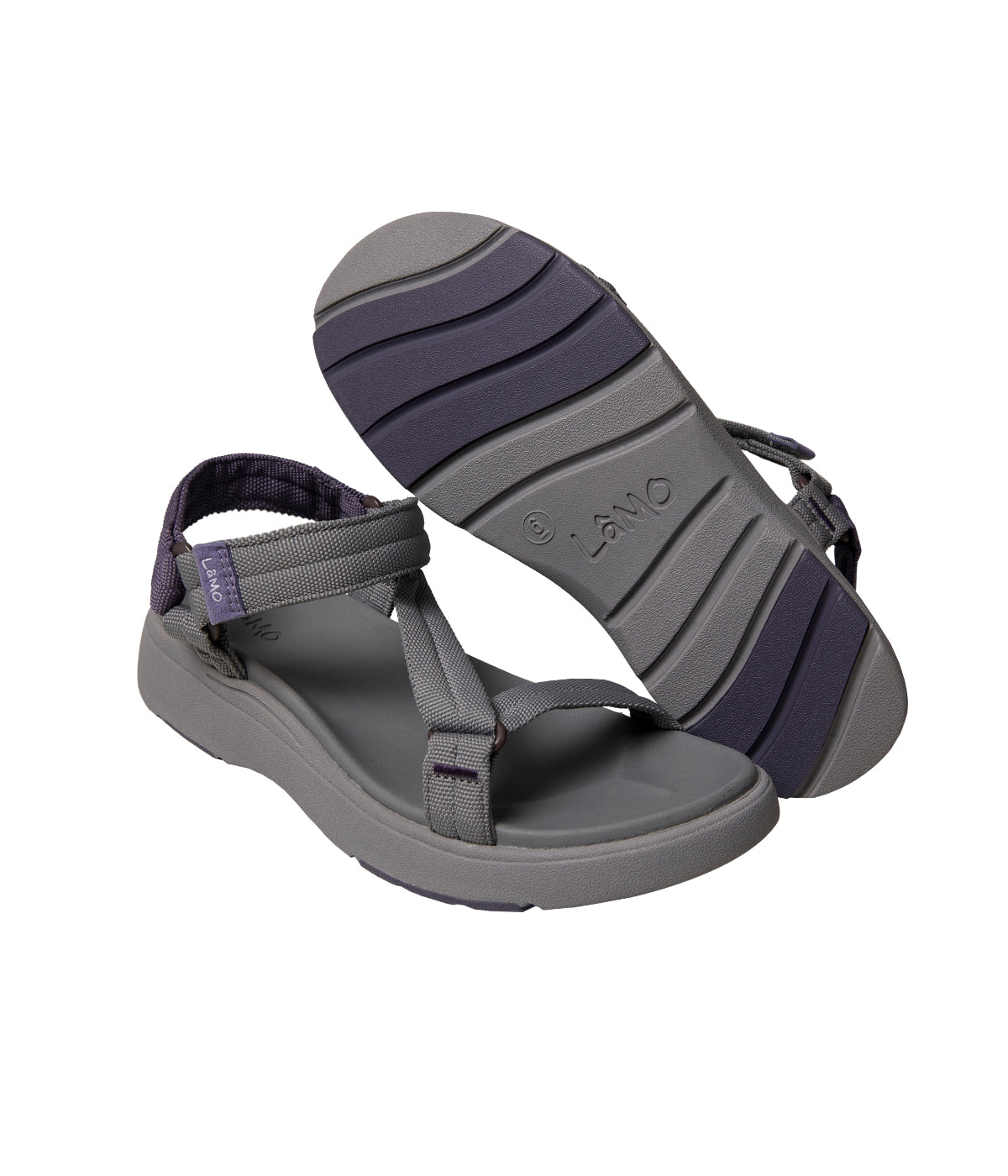  Lamo Solstice Flat Sandal - Charcoal - Bonton